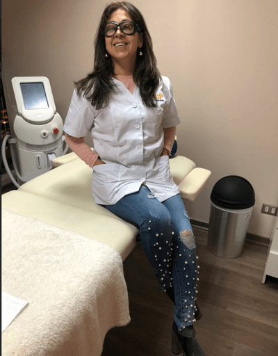 La maquina de depilacion laser