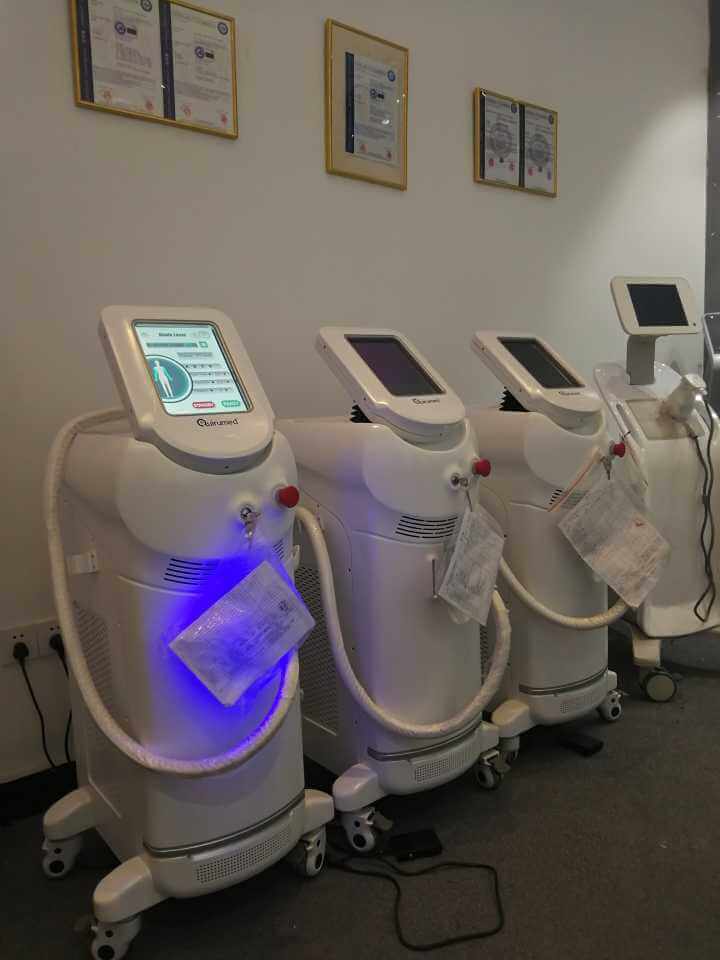 808nm diode laser hair removal machine