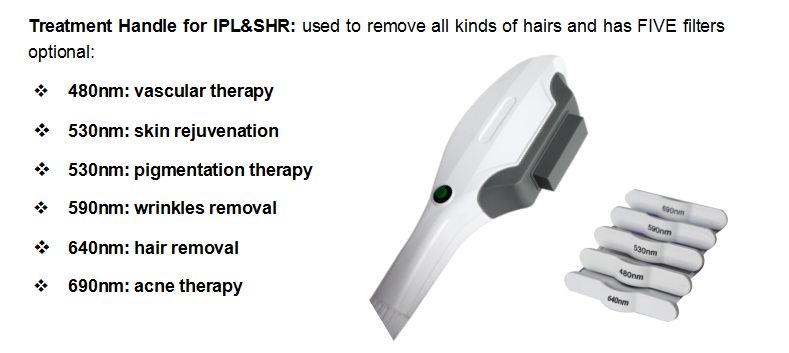 SHR hair removal machine