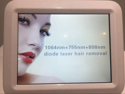 Triple Wavelength Laser Hair Removal Machine For All Skin Colors