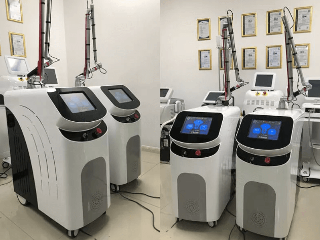 What skin problems can picosecond laser machine solve?