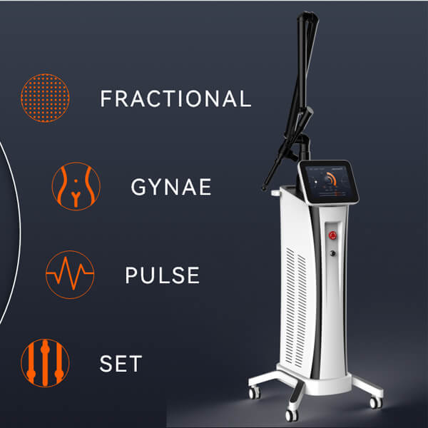 CO2 fractional laser treatment for age spots and flat warts