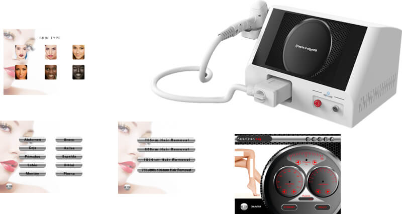 diode laser hair removal machine