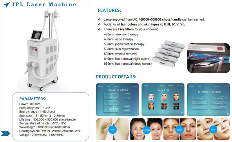 ipl laser machine