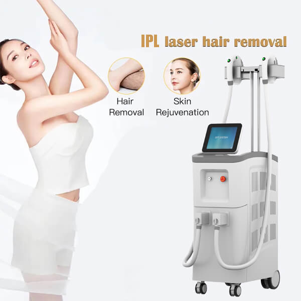 IPL laser machine for skin rejuvenation