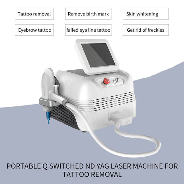 Q-switched ND YAG laser machine for birthmark removal