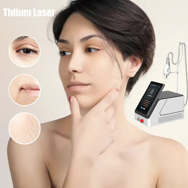 Thulium laser machine for skin texture improvement