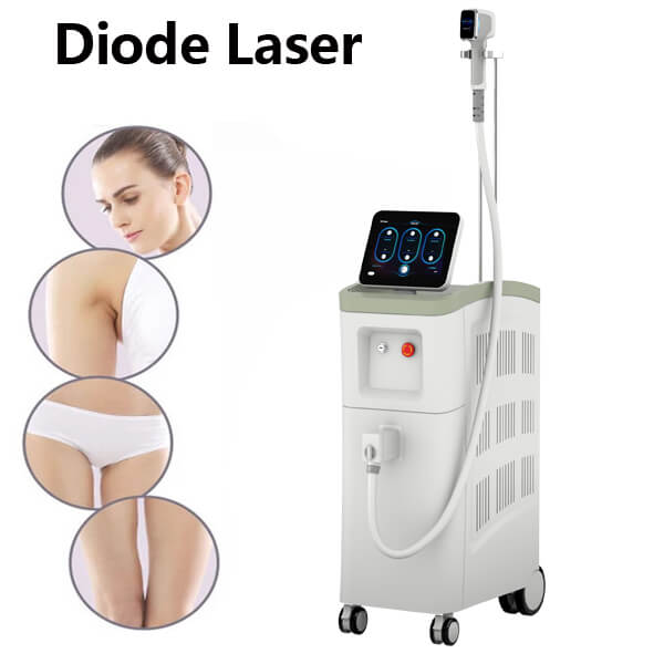 What are the benefits of using diode laser for hair removal?