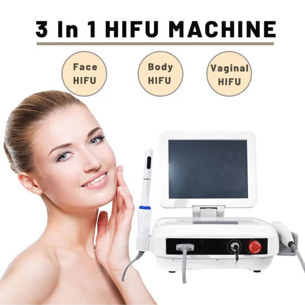 How does HIFU ultrasound machine compare to other skin rejuvenation methods?