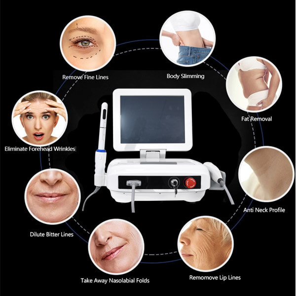 HIFU ultrasound machine for skin rejuvenation