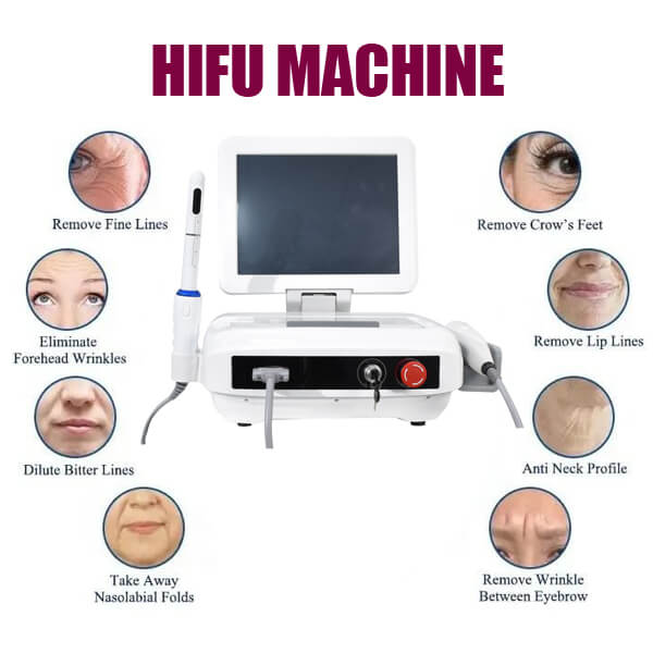 How can HIFU be used for facial treatments?
