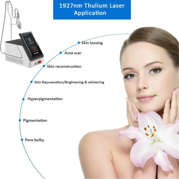 What is thulium laser used for?